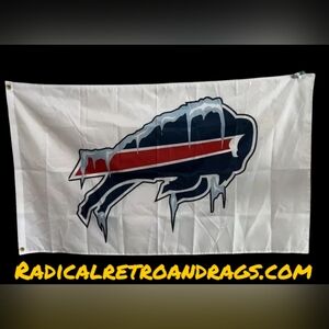Buffalo Bills Icicle Flag Banner 3 x 5 New Limited